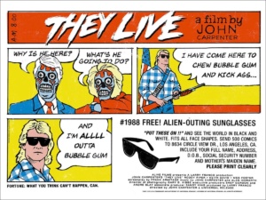 They Live Sunglasses - SpaceCapn blog