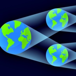 Parallel worlds and a different mark
