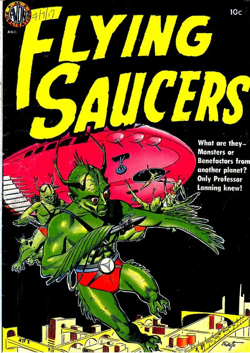 Flying saucers - monsters or benefactor - the space capn blog