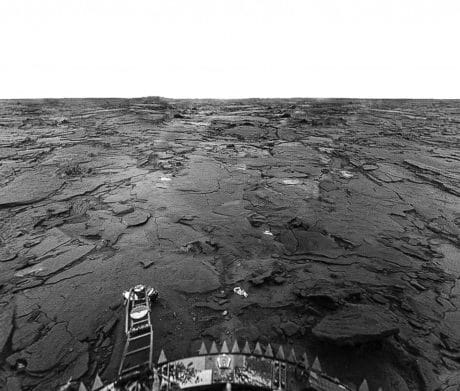 Venus surface - venera probe