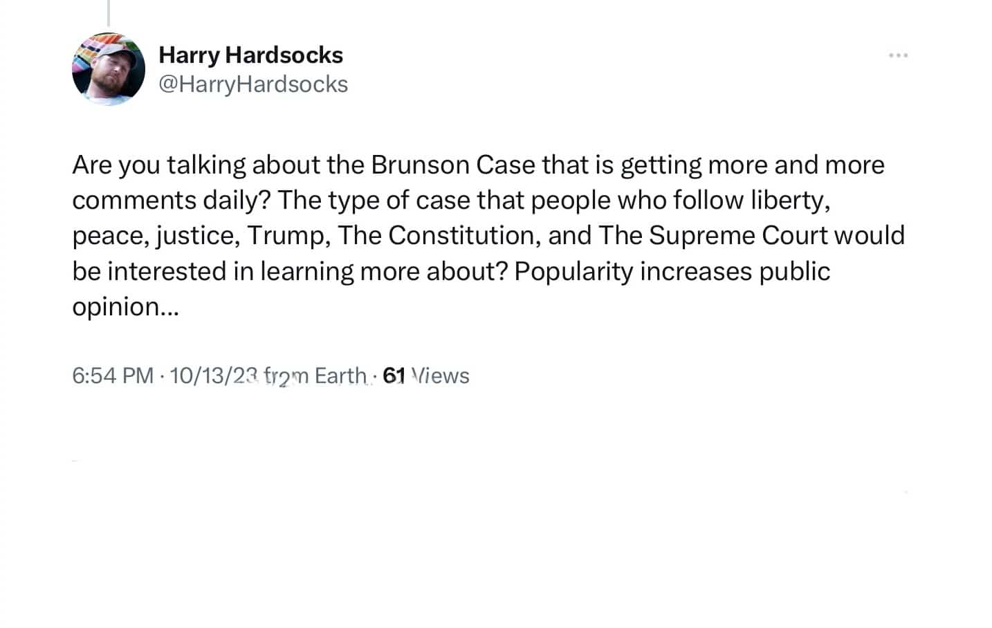 Brunson v. Adams: The Full Story - Mark Richards Public Opinion