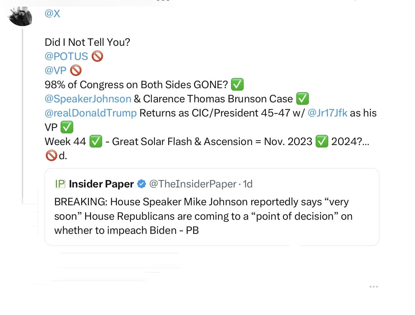Brunson v. Adams: The Full Story - Mark Richards “Did I not tell you.”