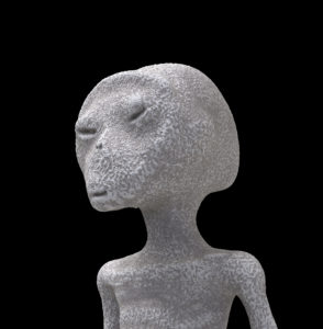 The spacecapn marky award alien mummy